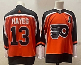 Philadelphia Flyers 13 Kevin Hayes Orange Adidas 2020-21 Stitched Jersey,baseball caps,new era cap wholesale,wholesale hats